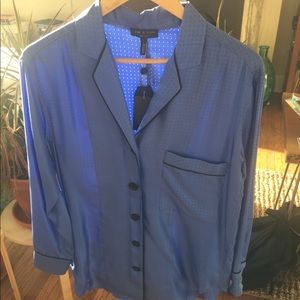 Rag & Bone Pajama - Celeste Comb Gabrielle Blouse